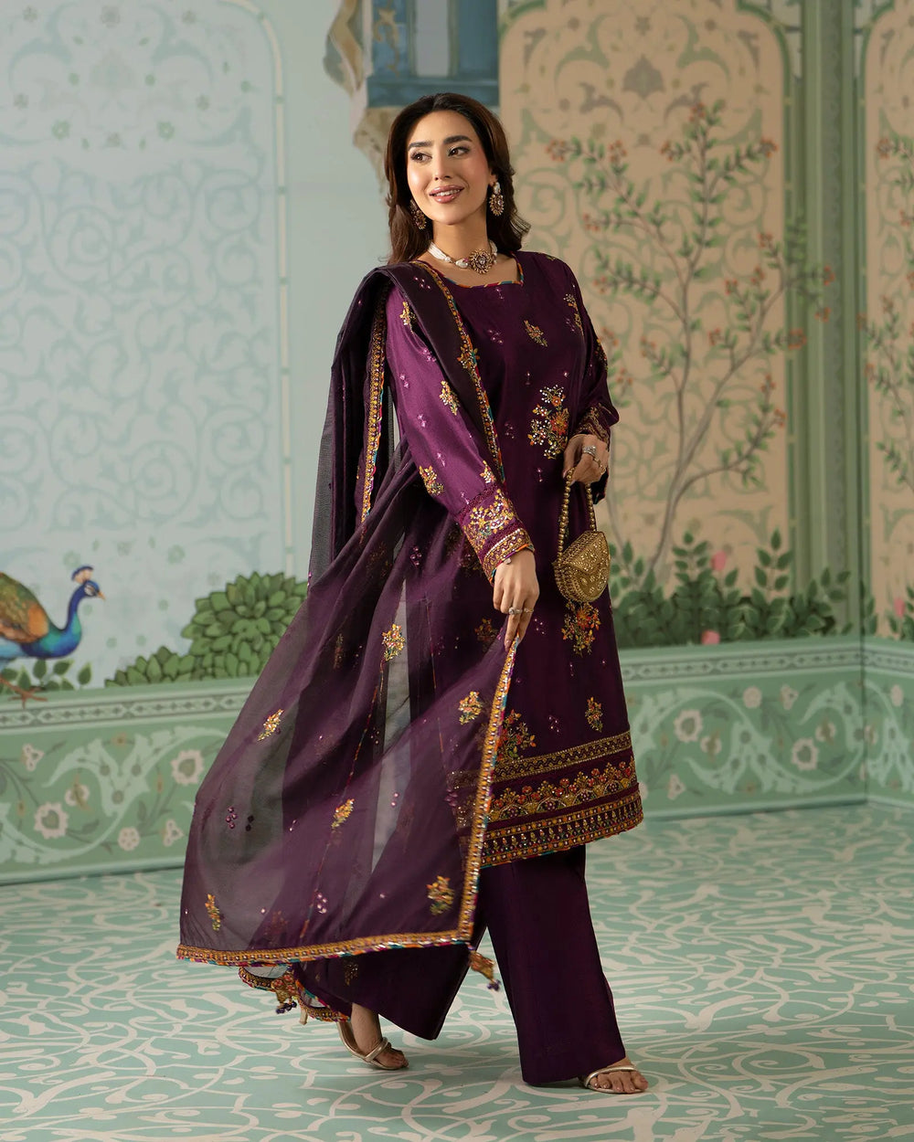 Chambray Katan 3PC | 4115 Sha Posh Textile