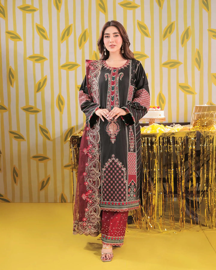 Chambray Katan 3PC | 518 Sha Posh Textile