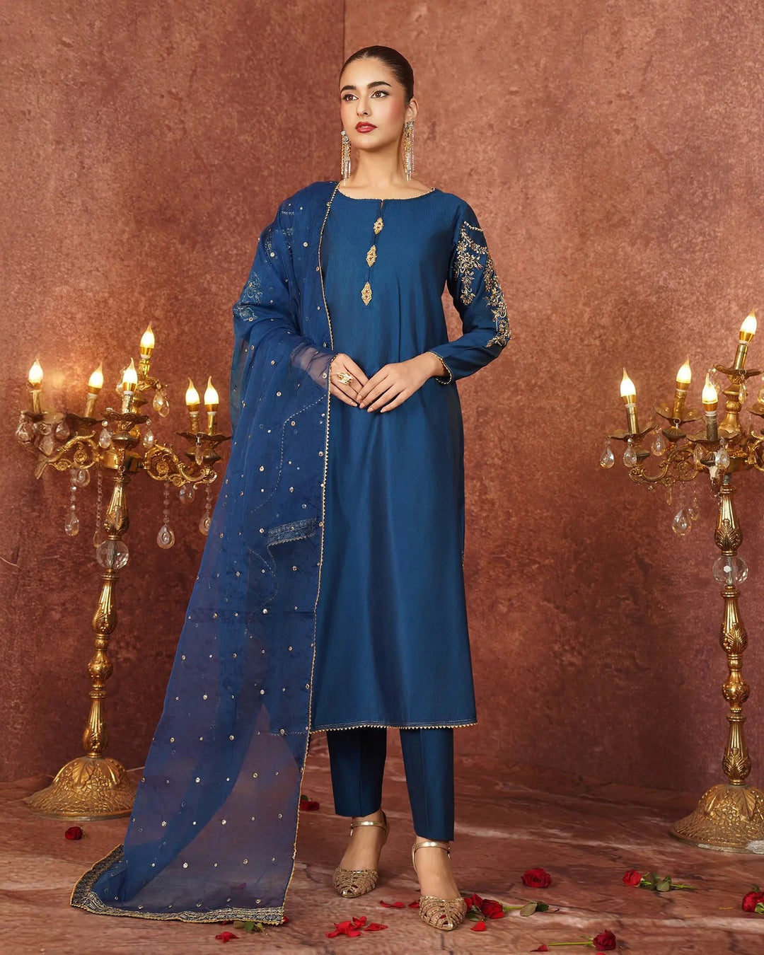 Chambray Katan 3PC | 9770 Sha Posh Textile