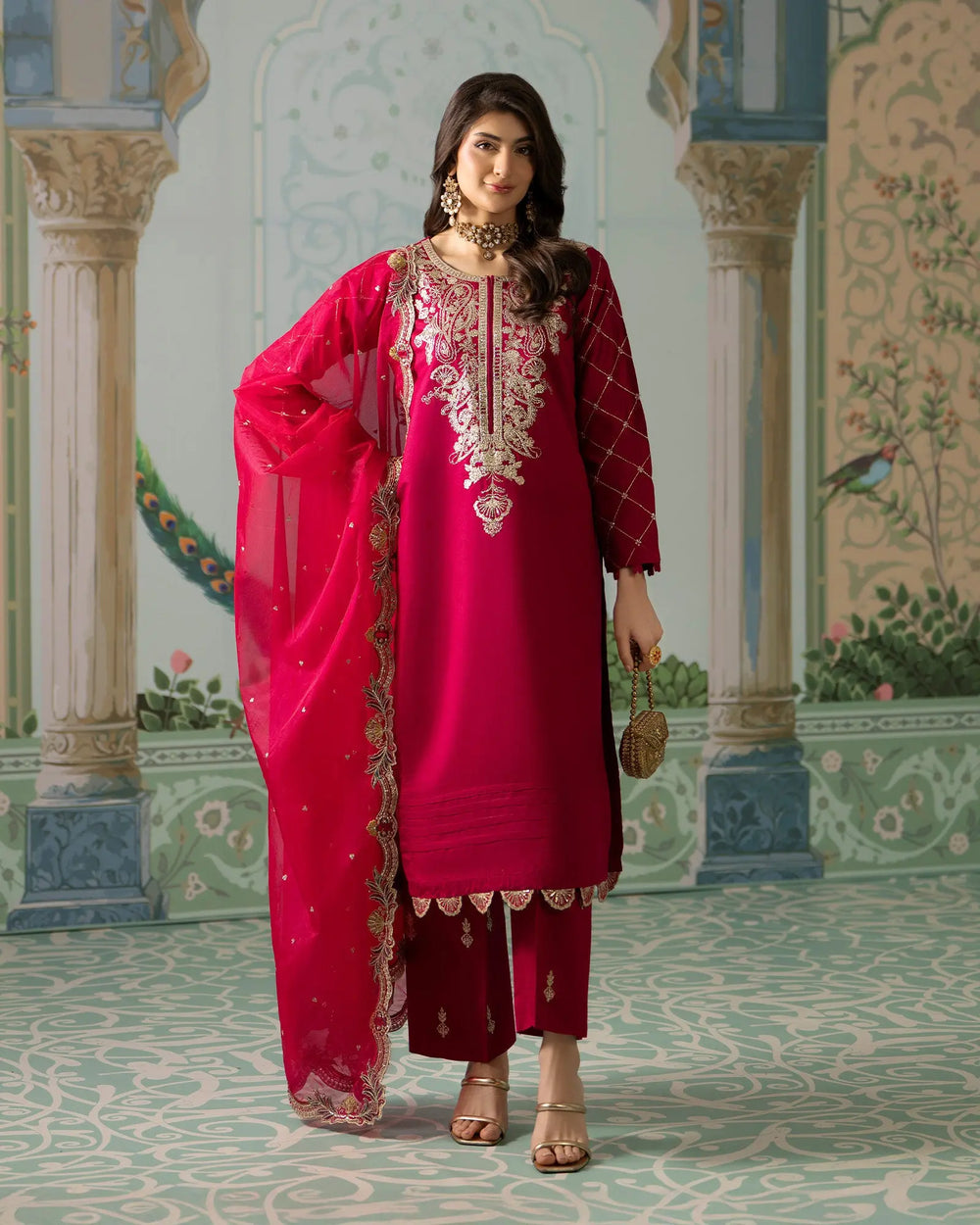 Chambray Katan 3PC | 9798 Sha Posh Textile