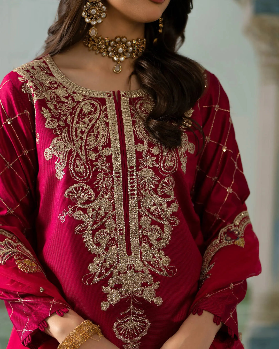 Chambray Katan 3PC | 9798 Sha Posh Textile