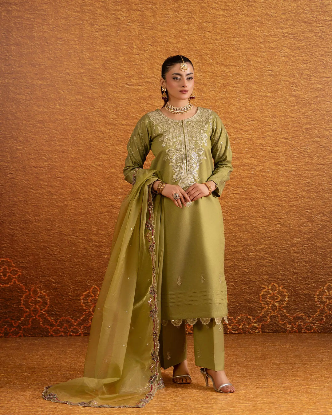 Chambray Katan 3PC | 9798 Sha Posh Textile