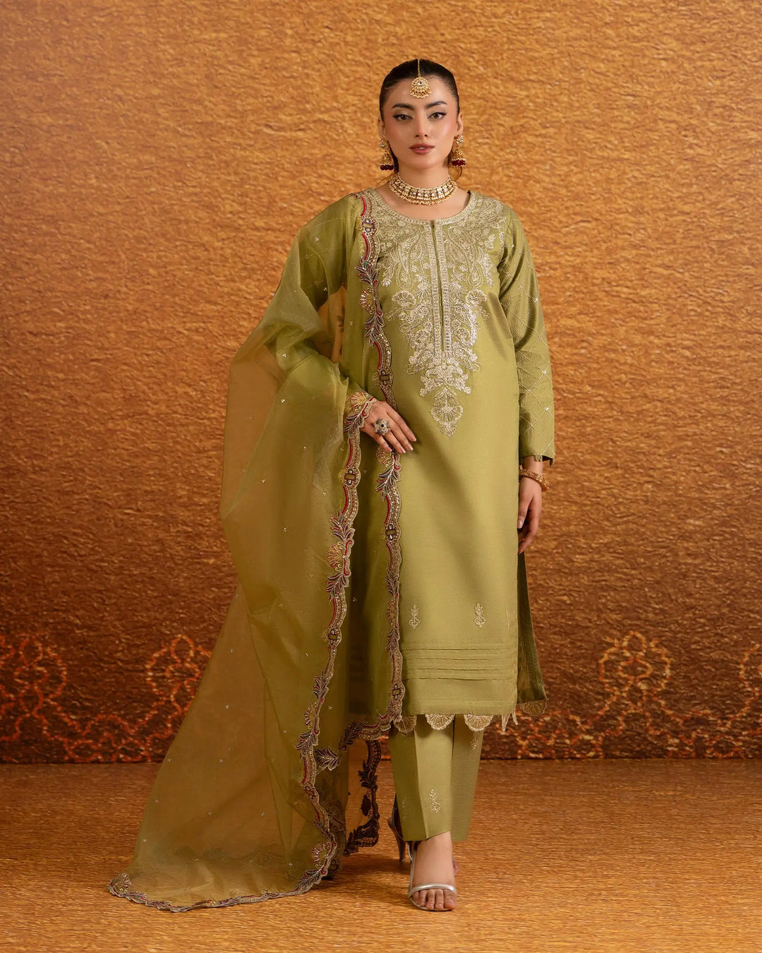 Chambray Katan 3PC | 9798 Sha Posh Textile