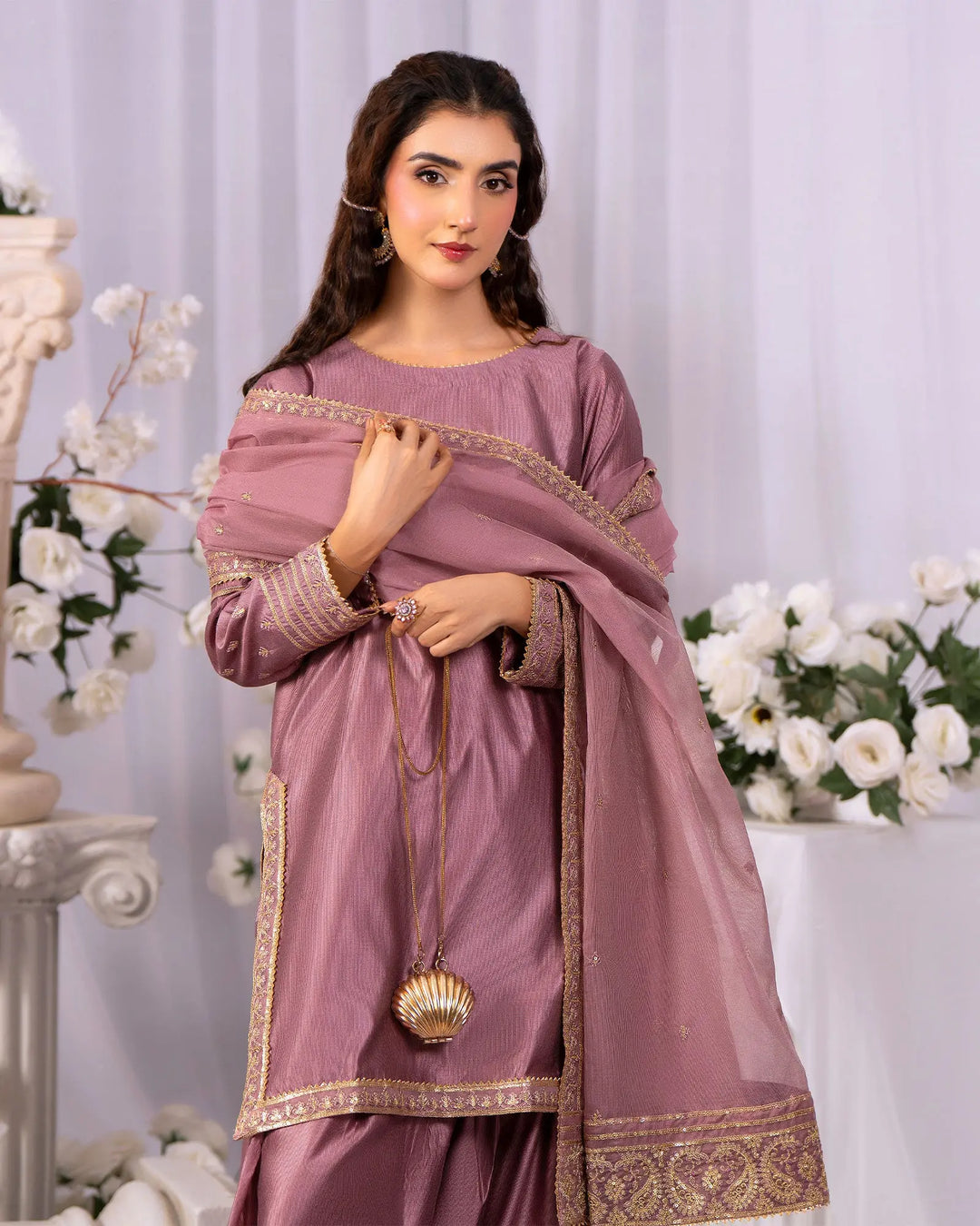 Chambray Katan 3PC | 9826 Sha Posh Textile