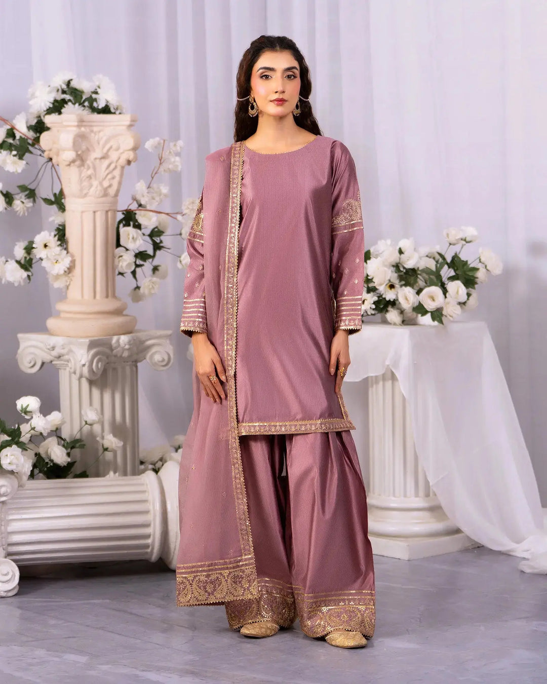 Chambray Katan 3PC | 9826 Sha Posh Textile