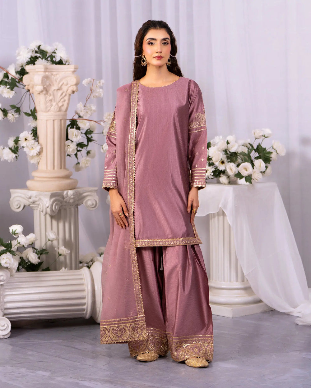 Chambray Katan 3PC | 9826 Sha Posh Textile