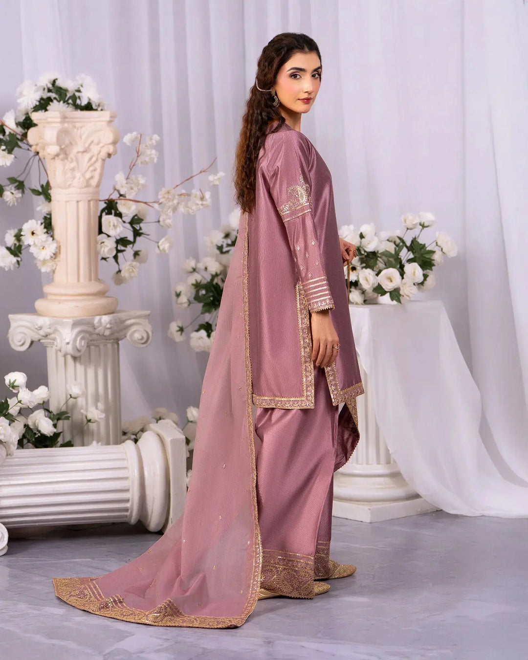 Chambray Katan 3PC | 9826 Sha Posh Textile