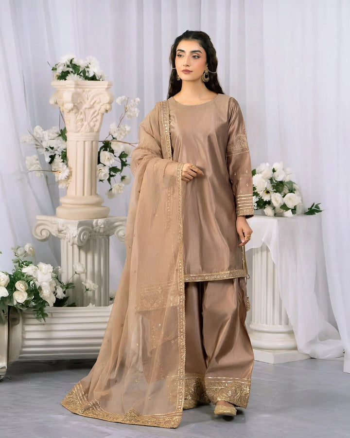 Chambray Katan 3PC | 9826 Sha Posh Textile