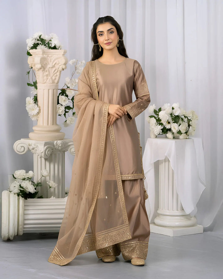 Chambray Katan 3PC | 9826 Sha Posh Textile