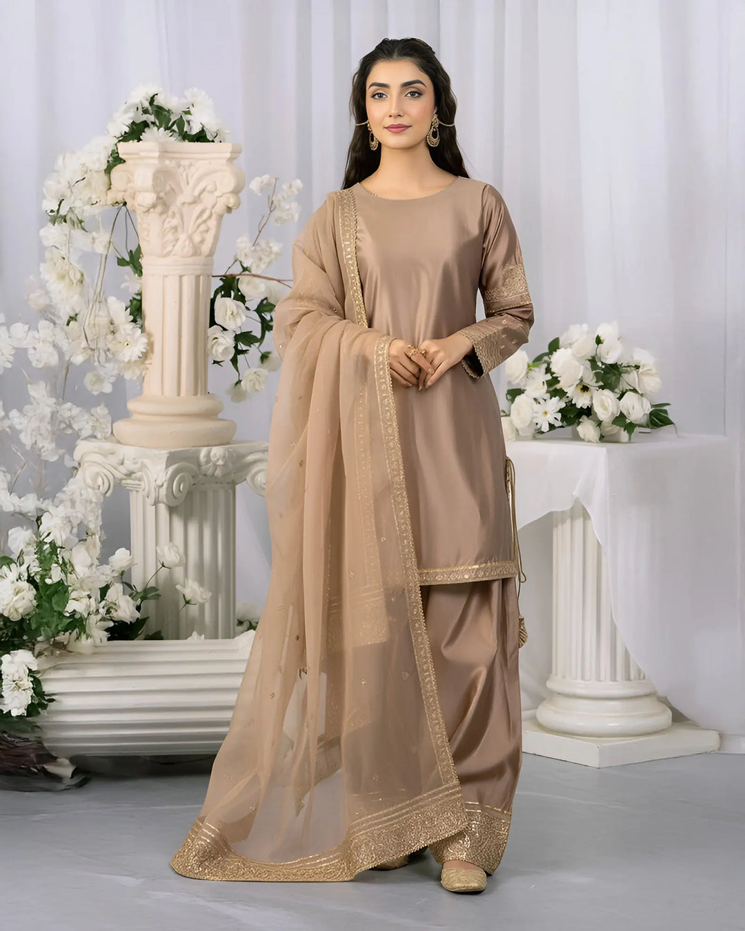 Chambray Katan 3PC | 9826 Sha Posh Textile