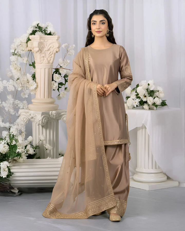Chambray Katan 3PC | 9826 Sha Posh Textile