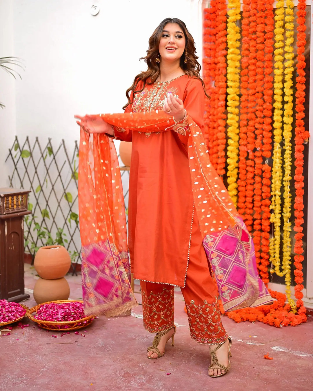 Chambray Katan 4PC | 9760 Sha Posh Textile