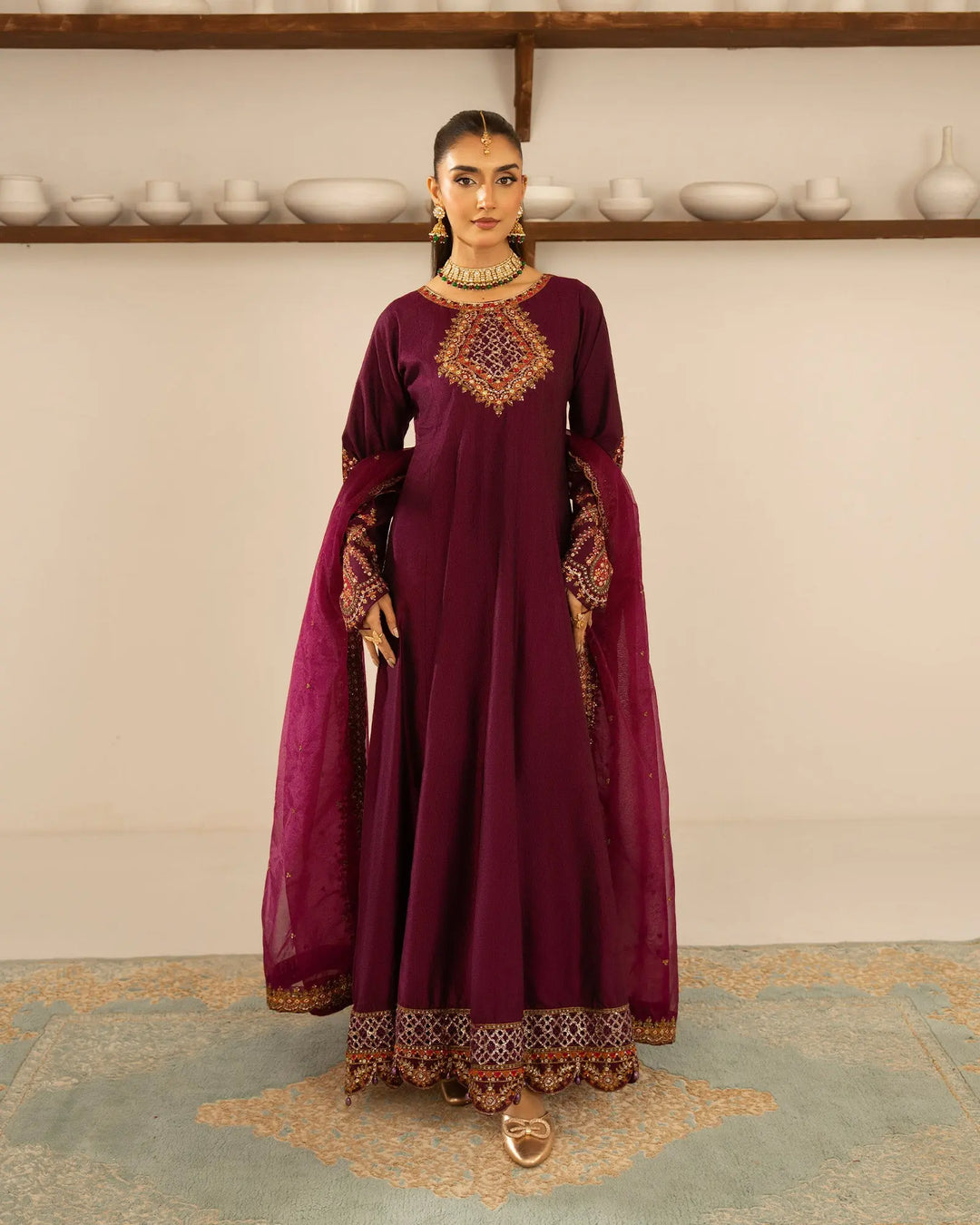 Chambray Katan Maxi | 4114 Sha Posh Textile