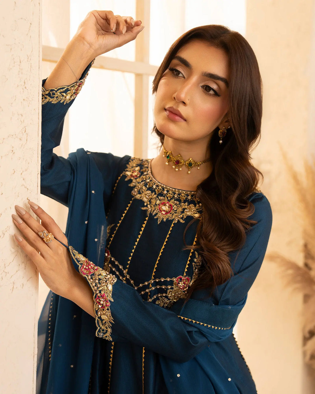 Chambray Katan Maxi | 9747 Sha Posh Textile