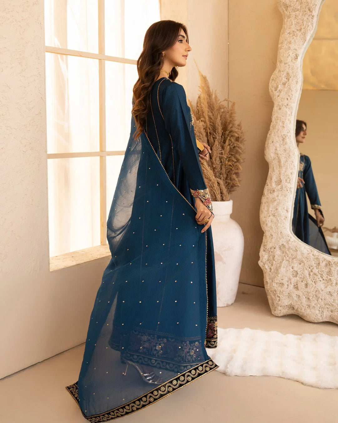 Chambray Katan Maxi | 9747 Sha Posh Textile