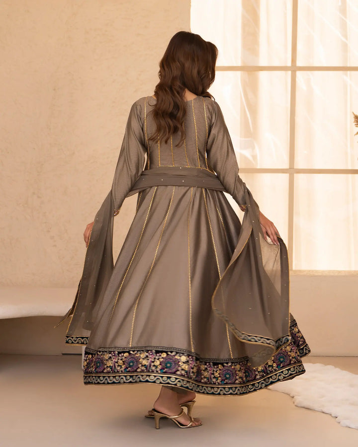 Chambray Katan Maxi | 9747 Sha Posh Textile