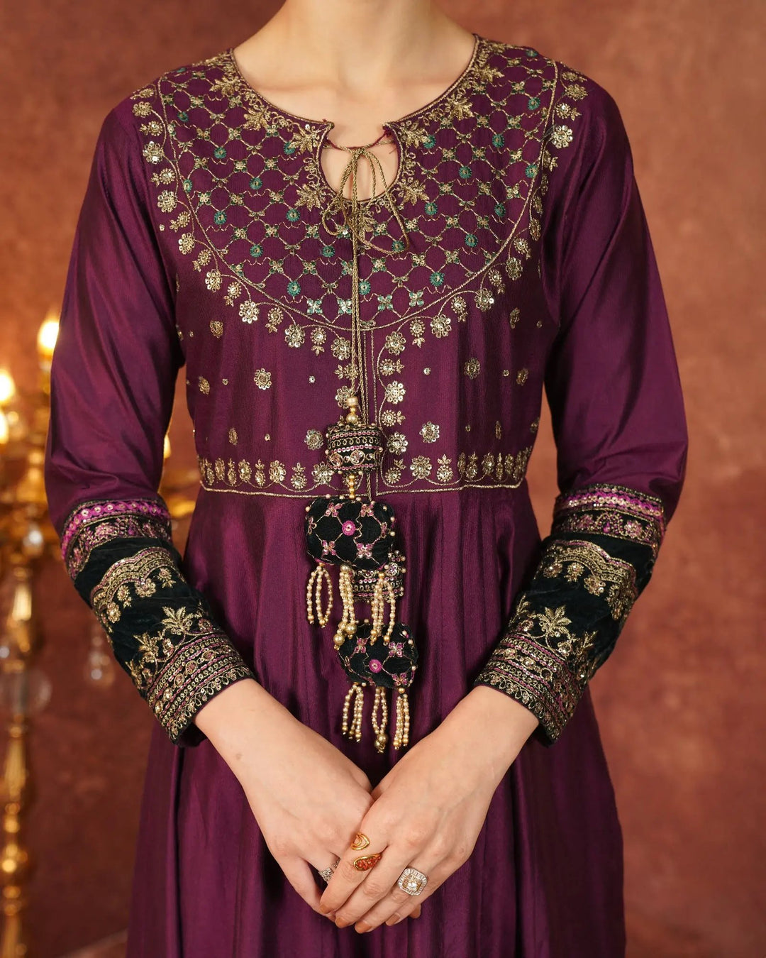 Chambray Katan Maxi | 9764 Sha Posh Textile