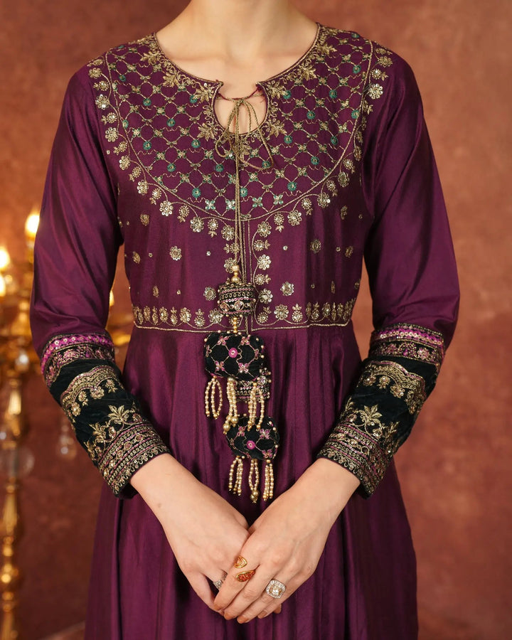 Chambray Katan Maxi | 9764 Sha Posh Textile