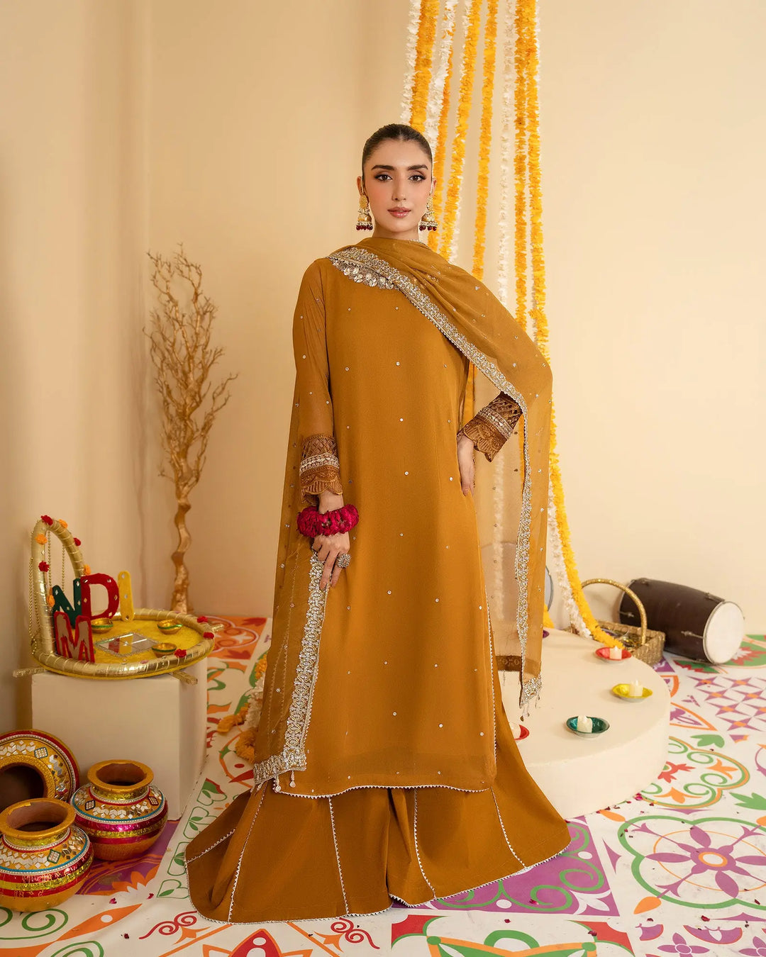 Chiffon 3PC | 1151 Sha Posh Textile