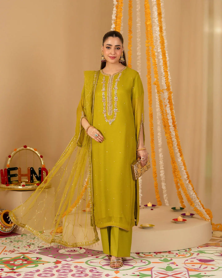 Chiffon 3PC | 1152 Sha Posh Textile