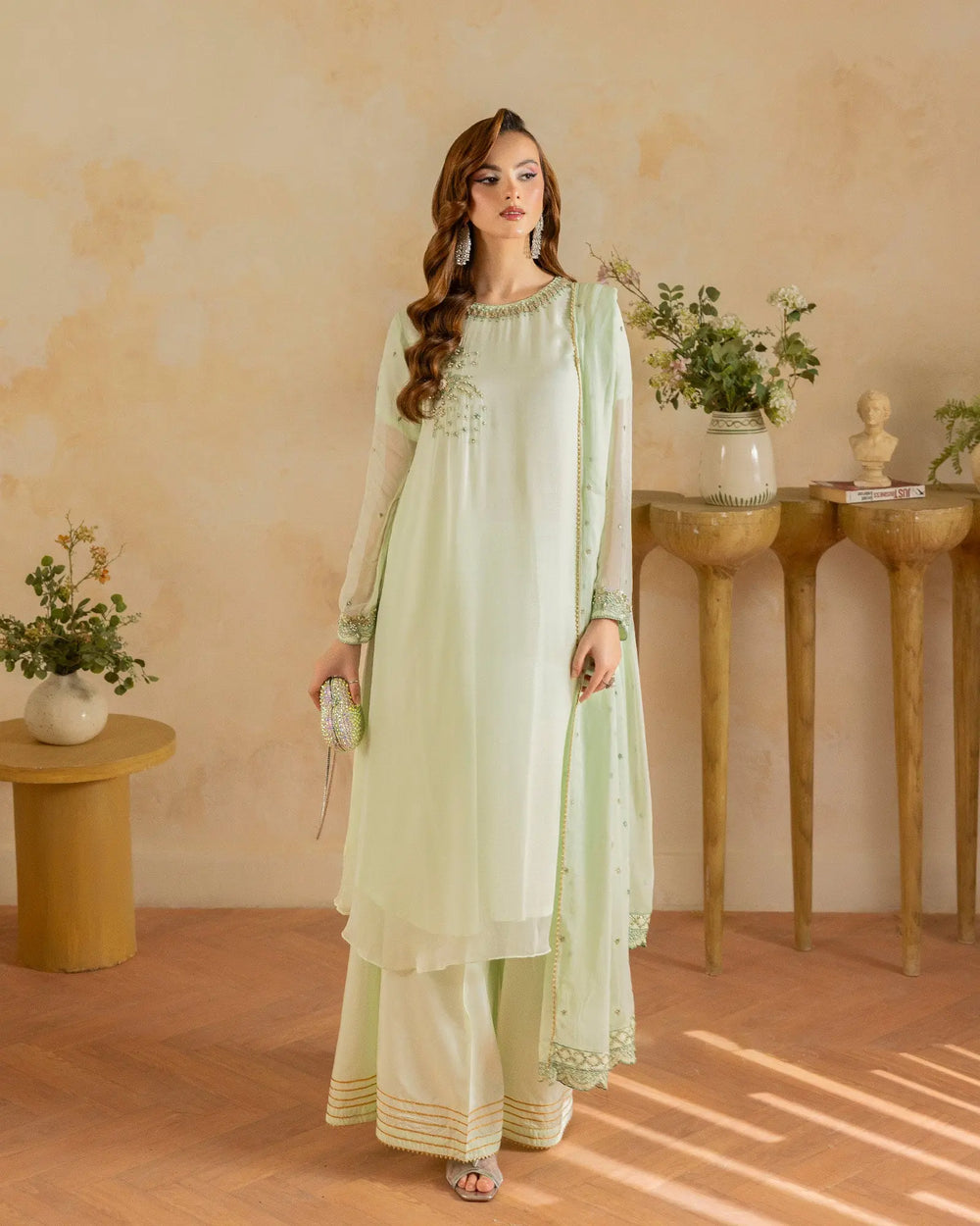 Chiffon 3PC | 9748 Sha Posh Textile