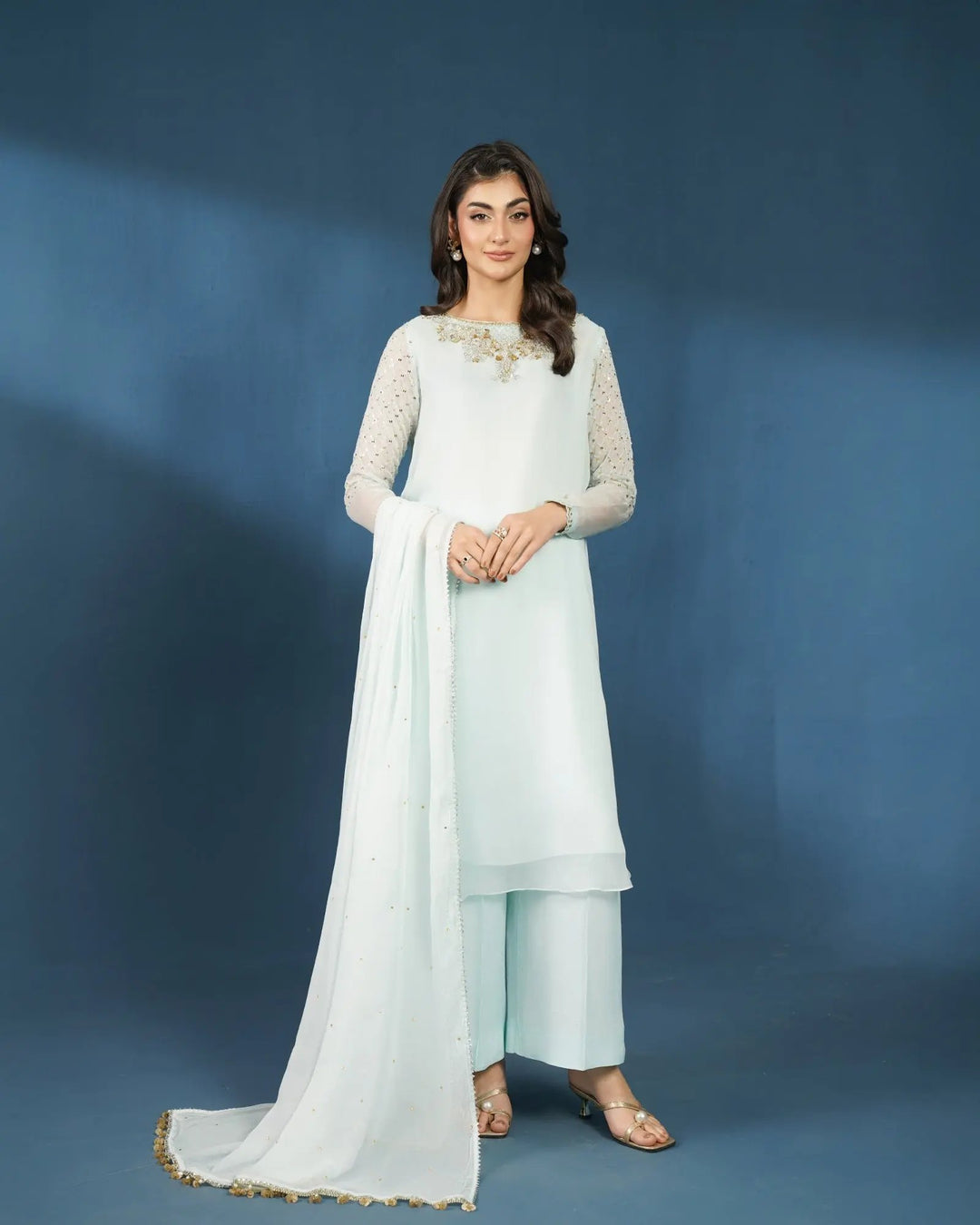 Chiffon 3PC | 9774 Sha Posh Textile