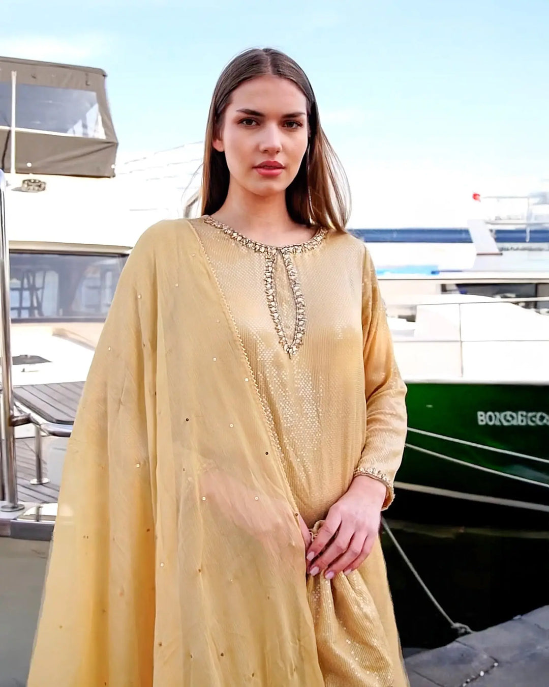 Chiffon 4PC | 1178 Sha Posh Textile