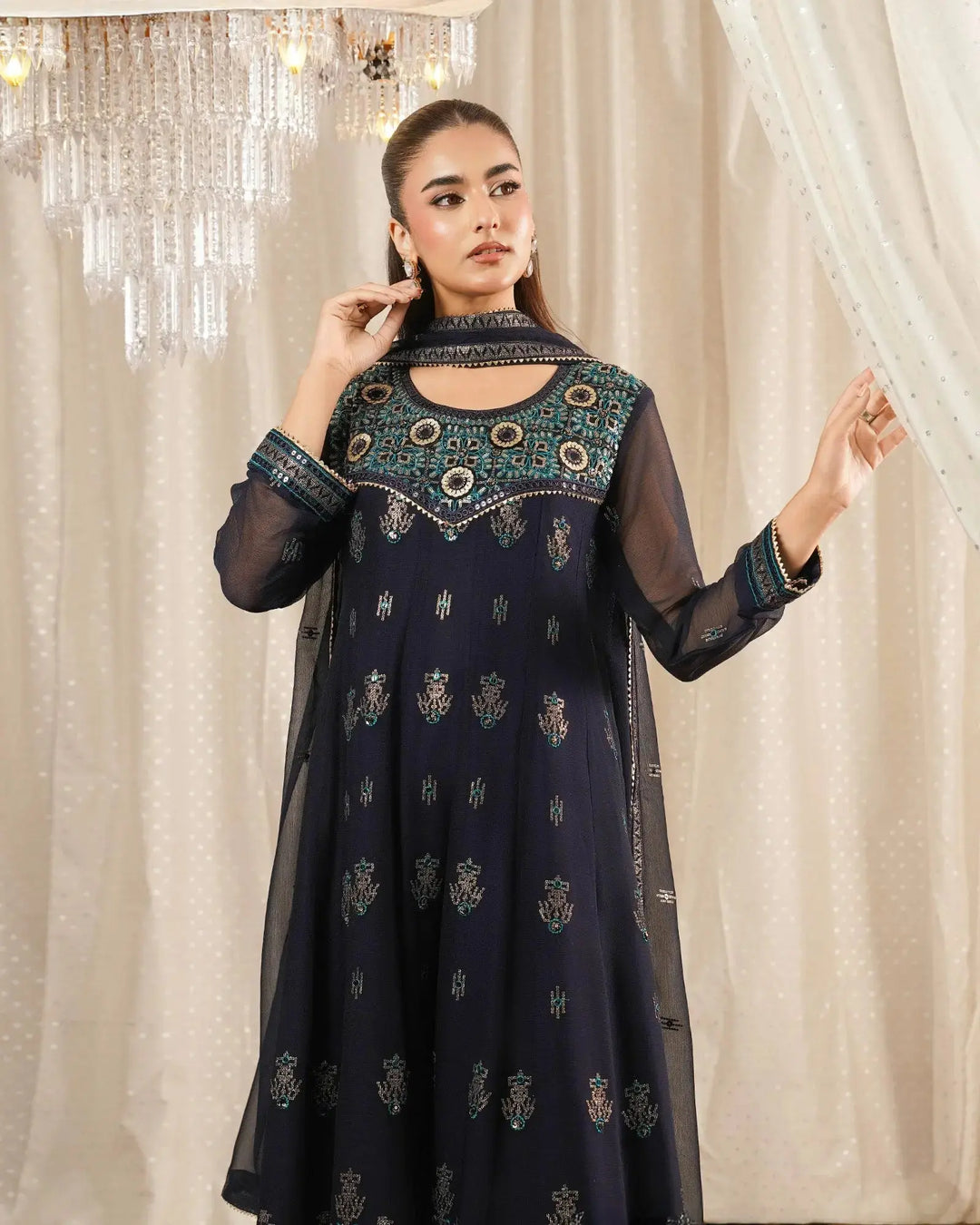 Chiffon Frock | 308 Sha Posh Textile