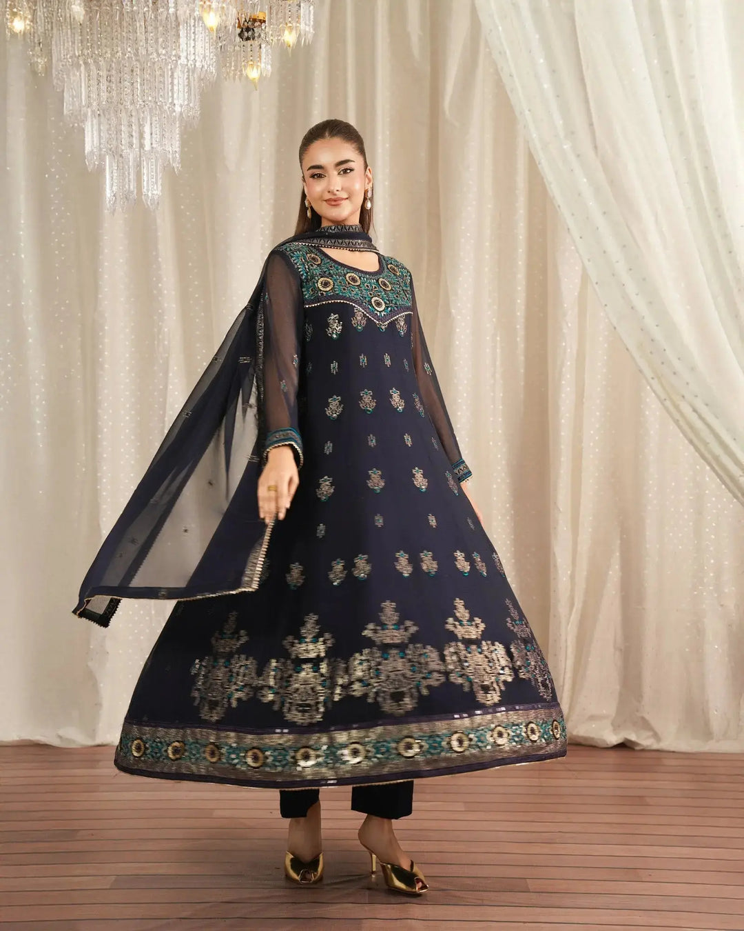 Chiffon Frock | 308 Sha Posh Textile