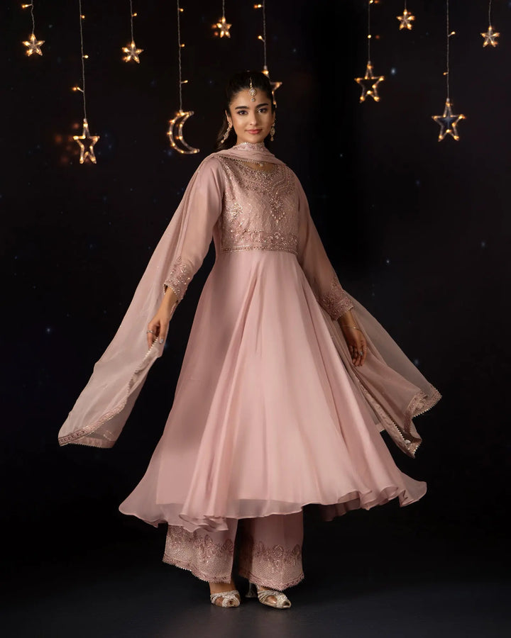 Chiffon Frock | 4089 Sha Posh Textile