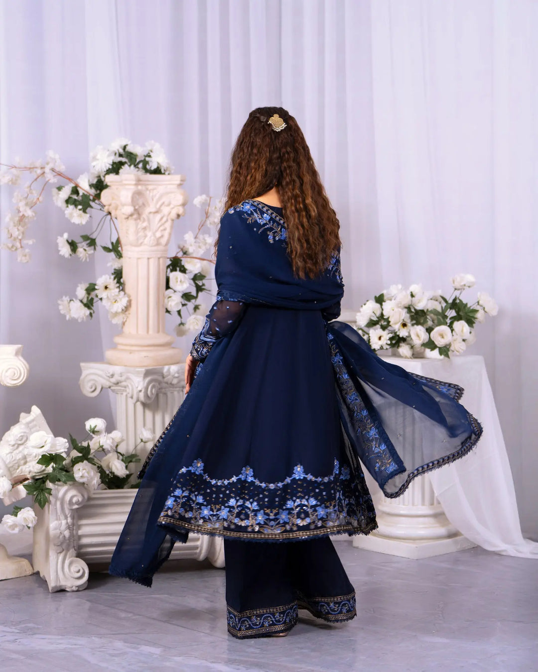 Chiffon Frock | 4094 Sha Posh Textile