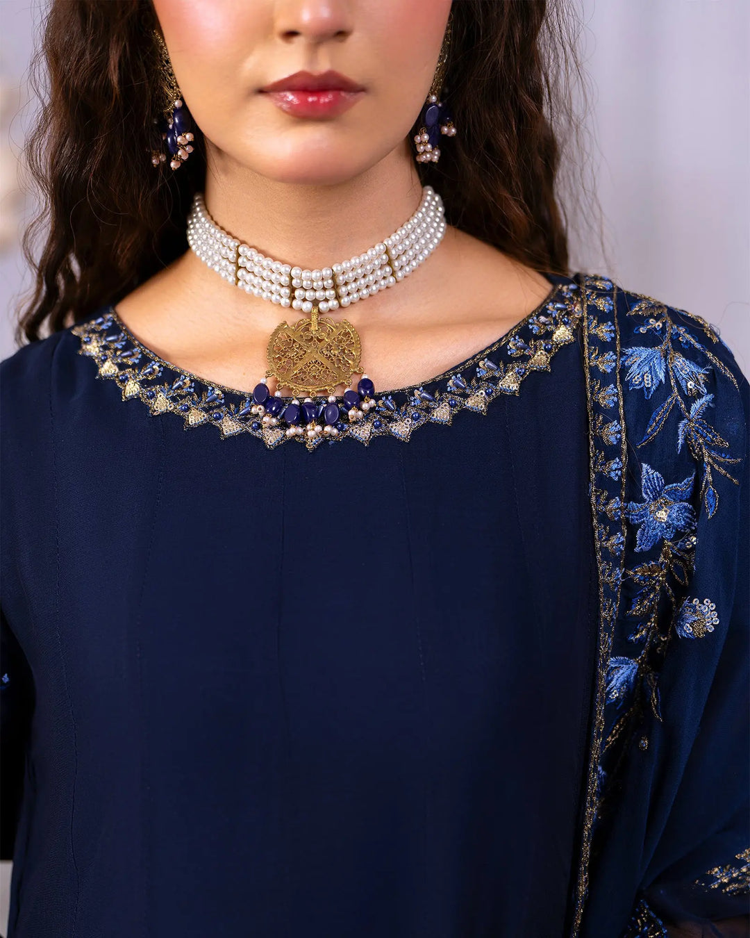 Chiffon Frock | 4094 Sha Posh Textile