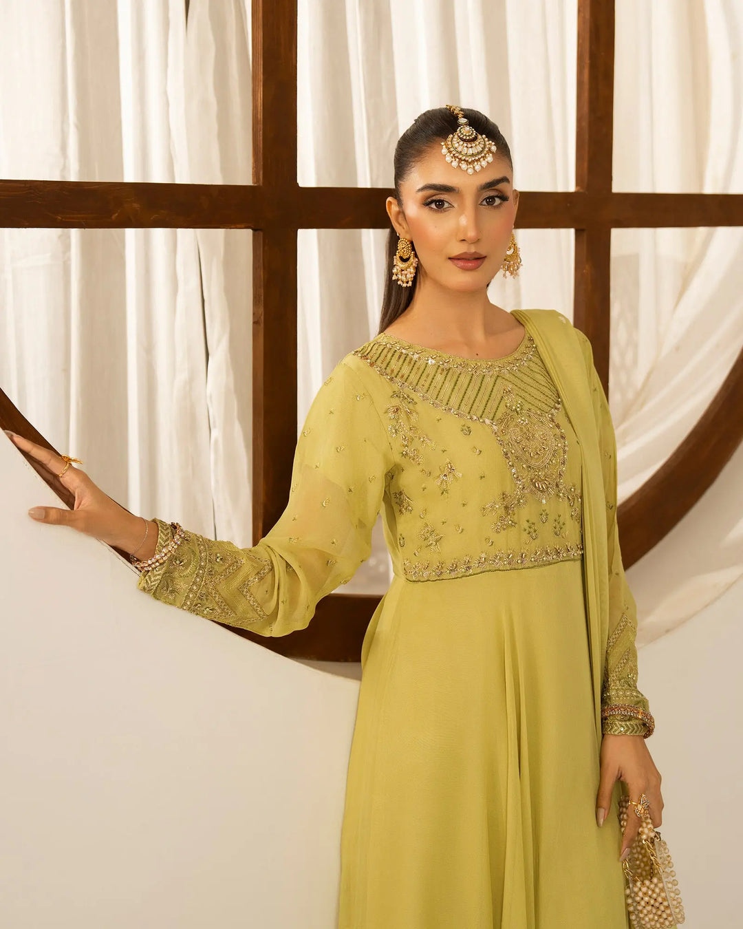 Chiffon Frock | 4095 Sha Posh Textile