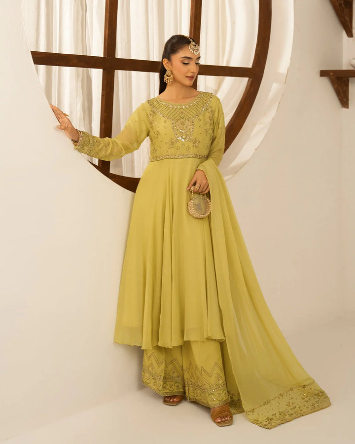 Chiffon Frock | 4095 Sha Posh Textile