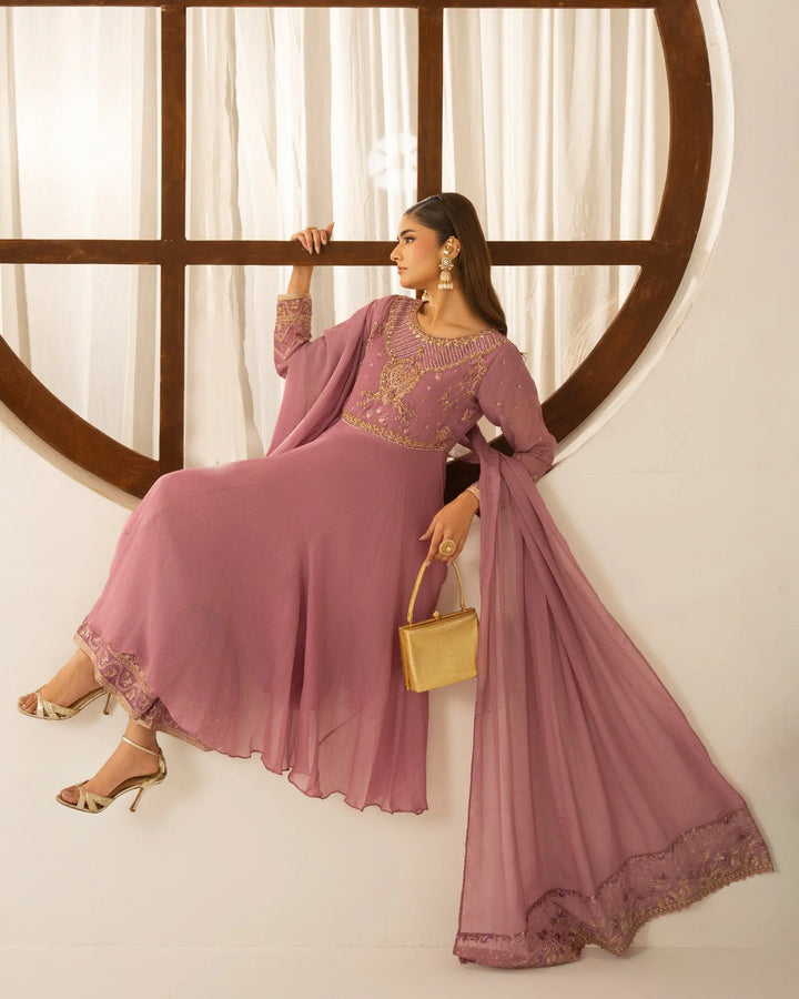 Chiffon Frock | 4095 Sha Posh Textile