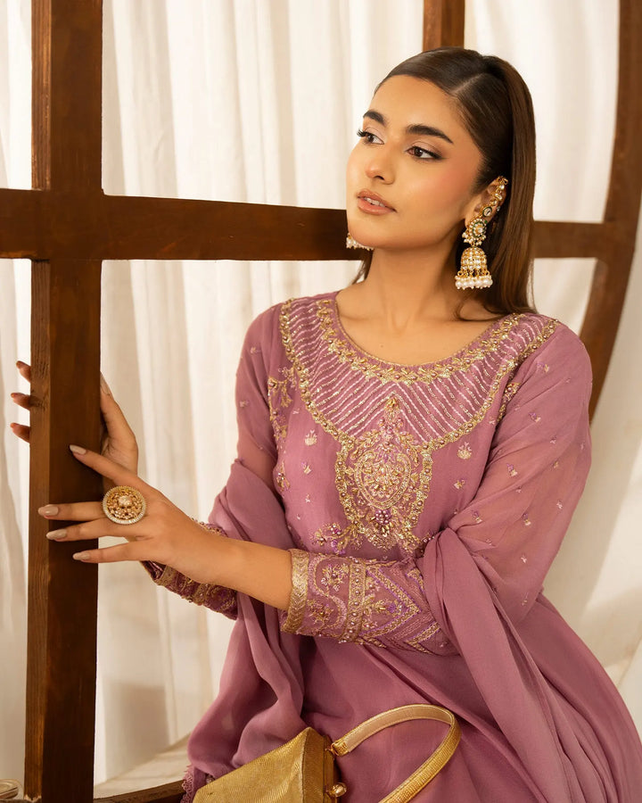 Chiffon Frock | 4095 Sha Posh Textile