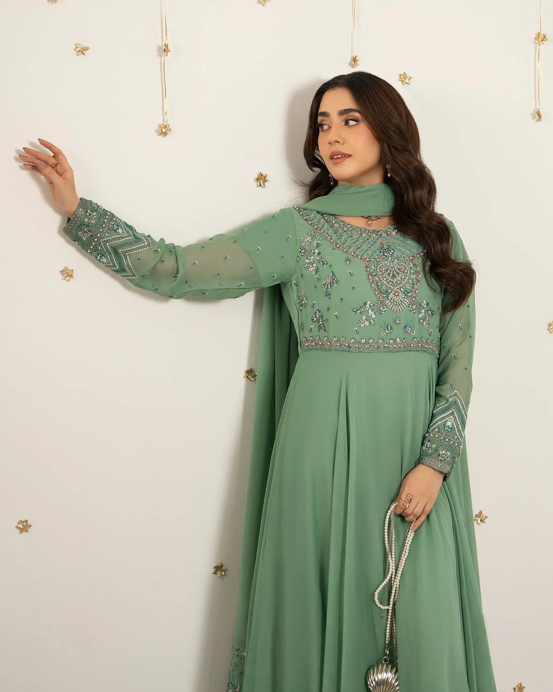 Chiffon Frock | 4095 Sha Posh Textile