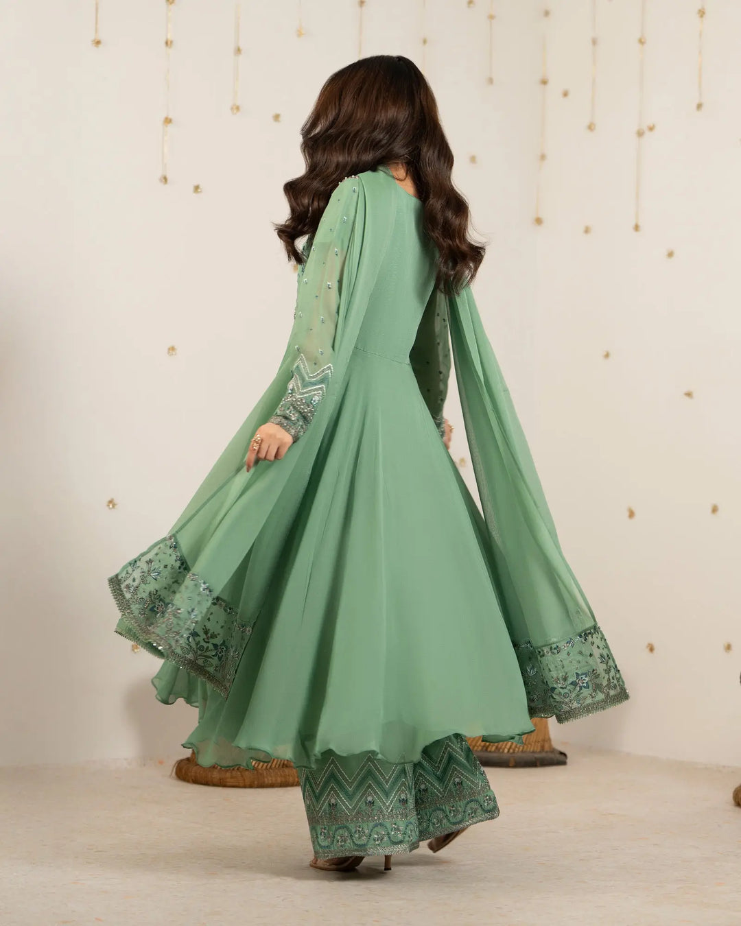 Chiffon Frock | 4095 Sha Posh Textile