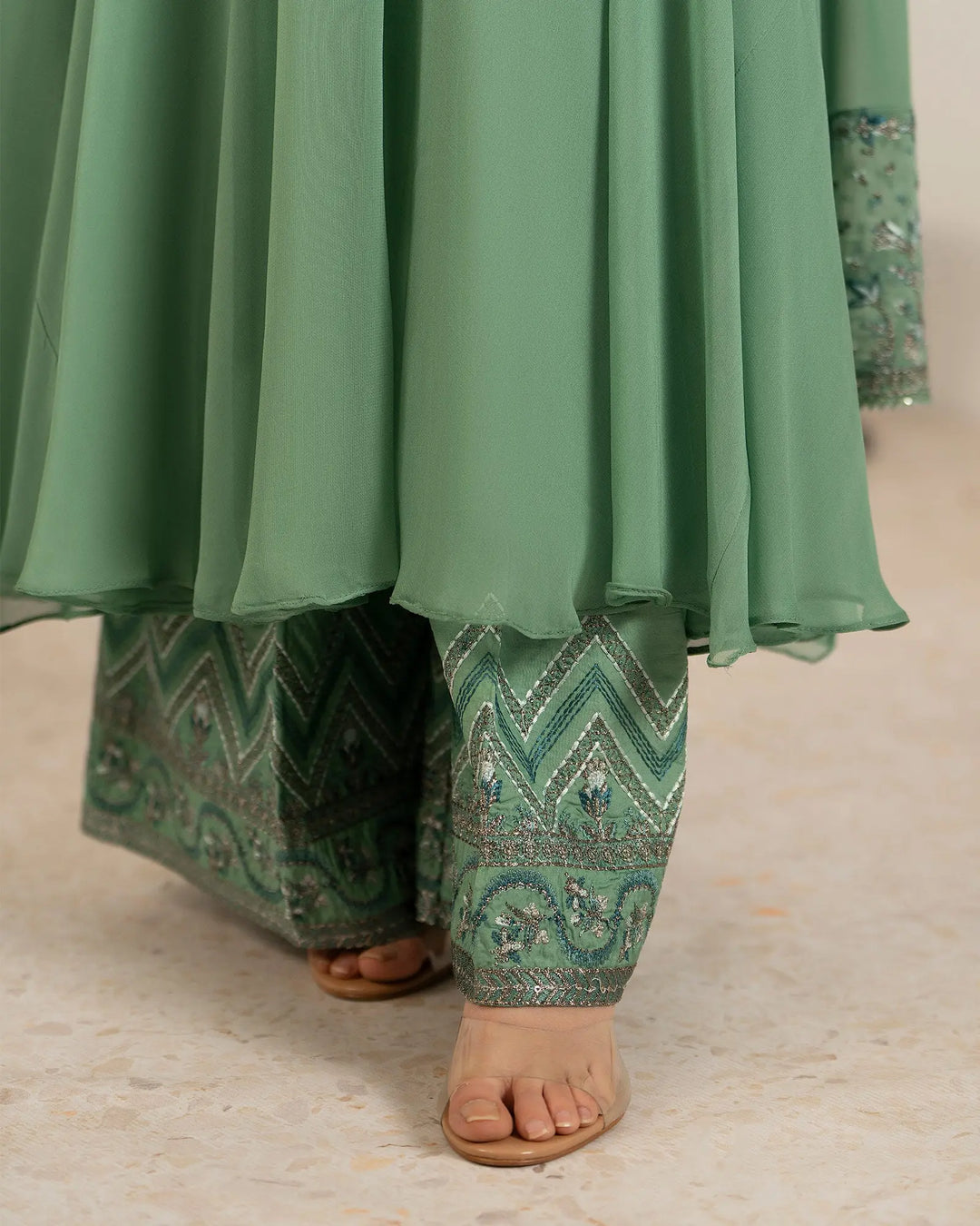 Chiffon Frock | 4095 Sha Posh Textile