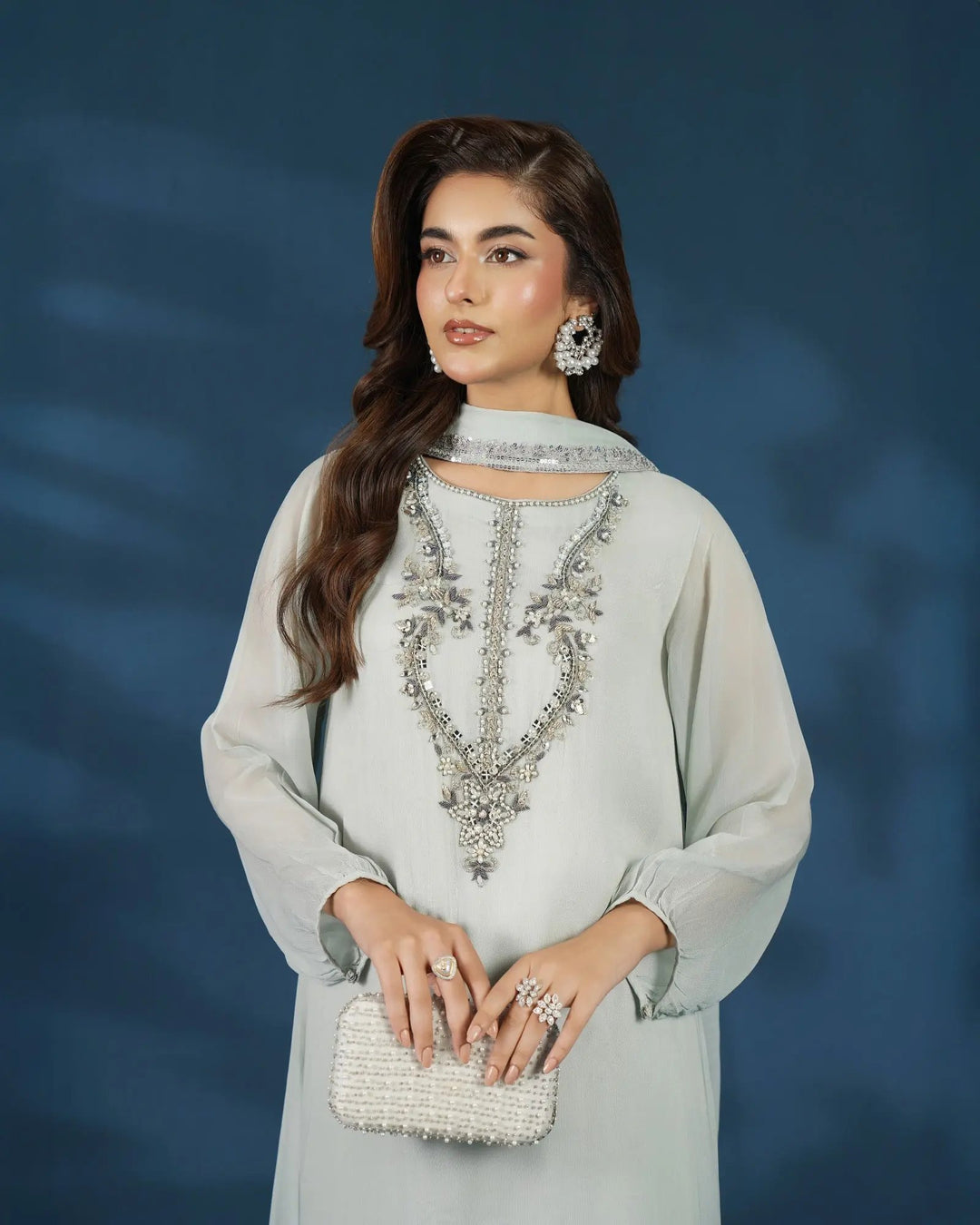 Chiffon Frock | 4110 Sha Posh Textile