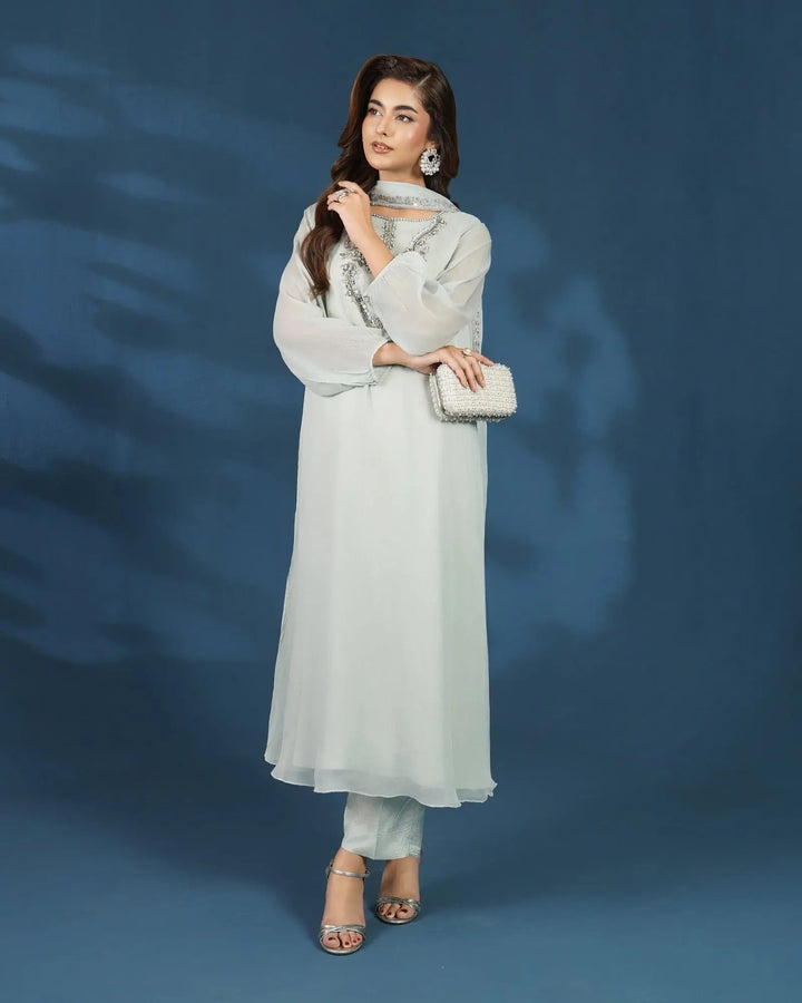 Chiffon Frock | 4110 Sha Posh Textile