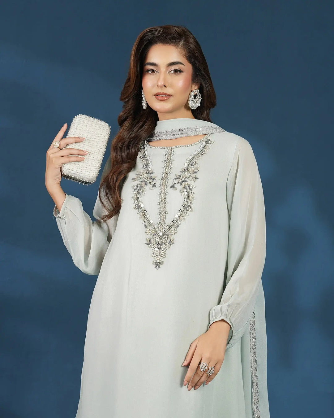 Chiffon Frock | 4110 Sha Posh Textile