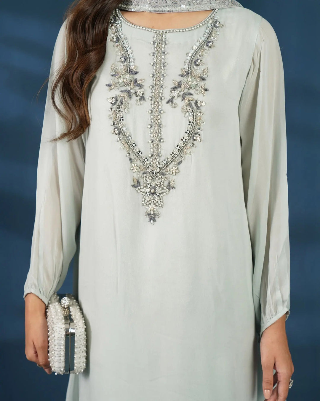 Chiffon Frock | 4110 Sha Posh Textile