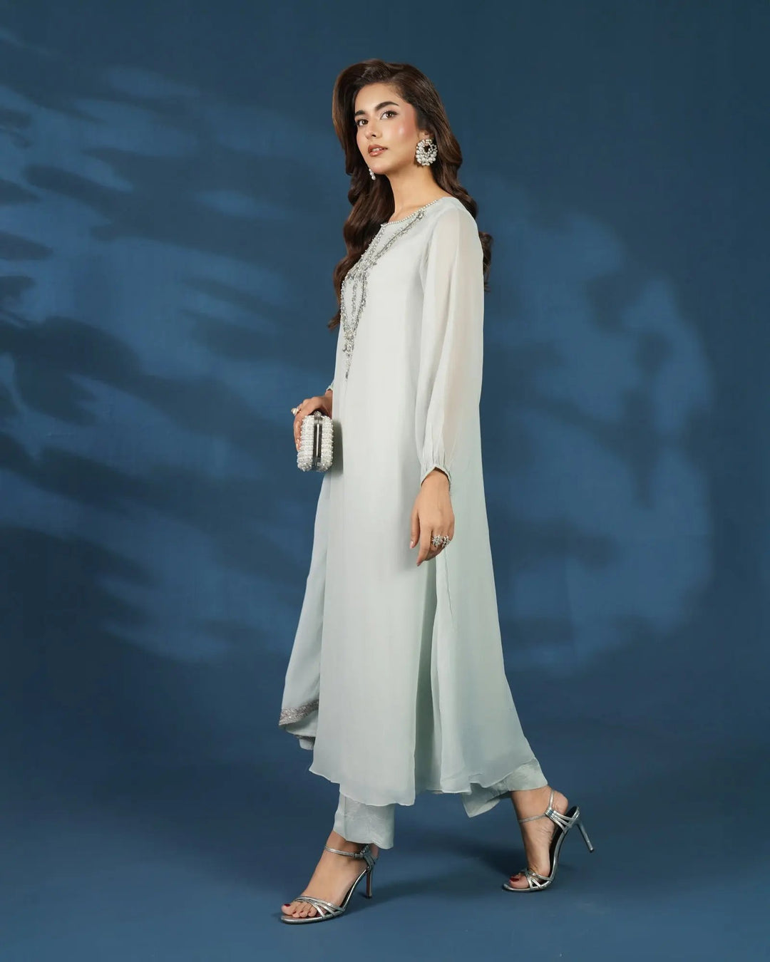 Chiffon Frock | 4110 Sha Posh Textile