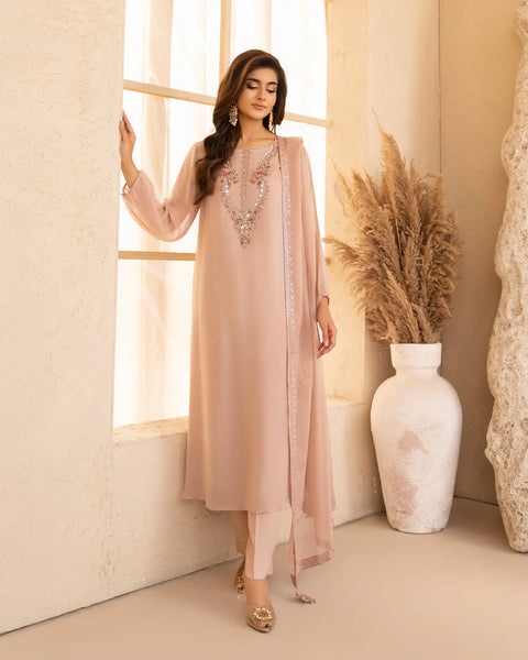 Chiffon Frock | 4110 Sha Posh Textile