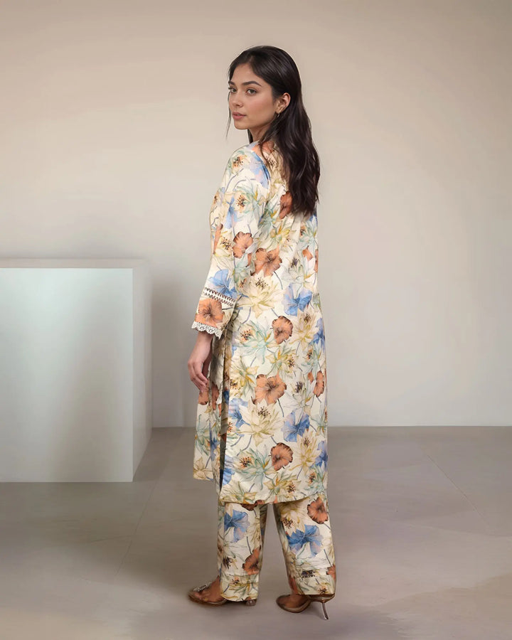 2-Piece Ready-to-Wear Cotton Suit | 17241-IG-CT - Sha Posh Textile