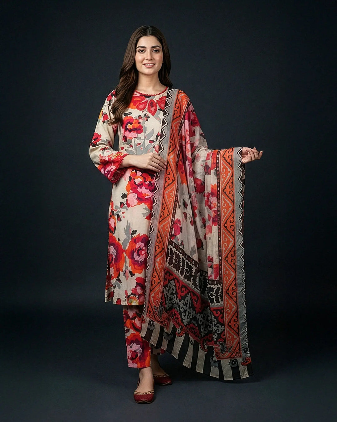 Cotton 3PC | 17406 Sha Posh Textile