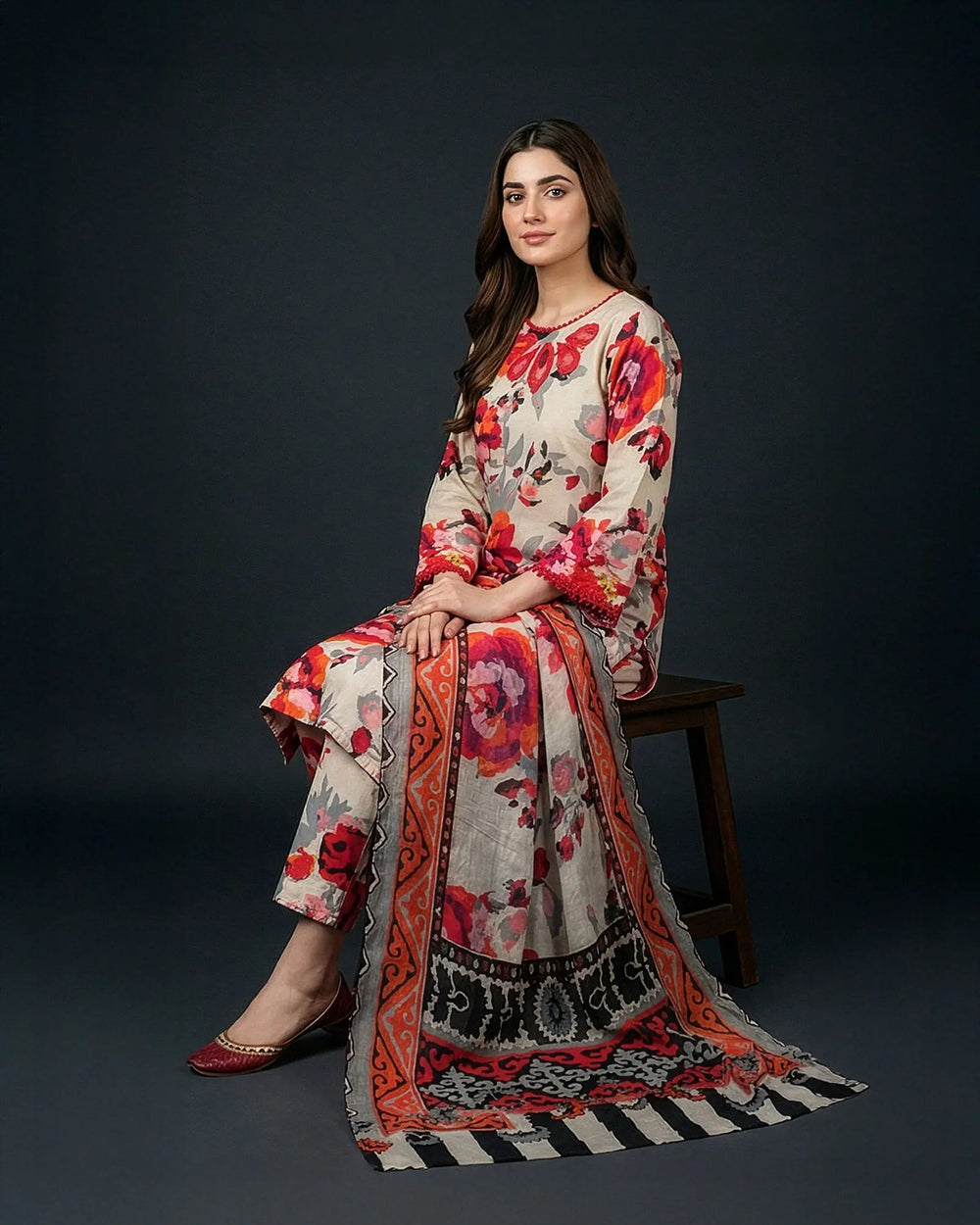 Cotton 3PC | 17406 Sha Posh Textile