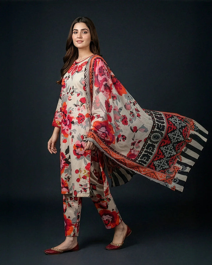 Cotton 3PC | 17406 Sha Posh Textile