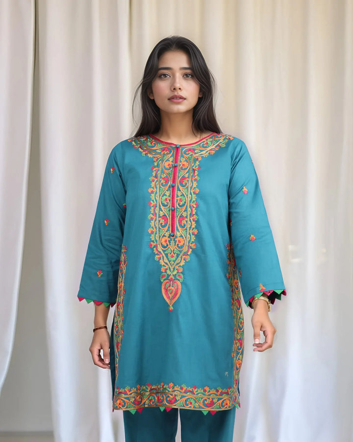 Cross Slub Cotton 2PC | 1321 Sha Posh Textile